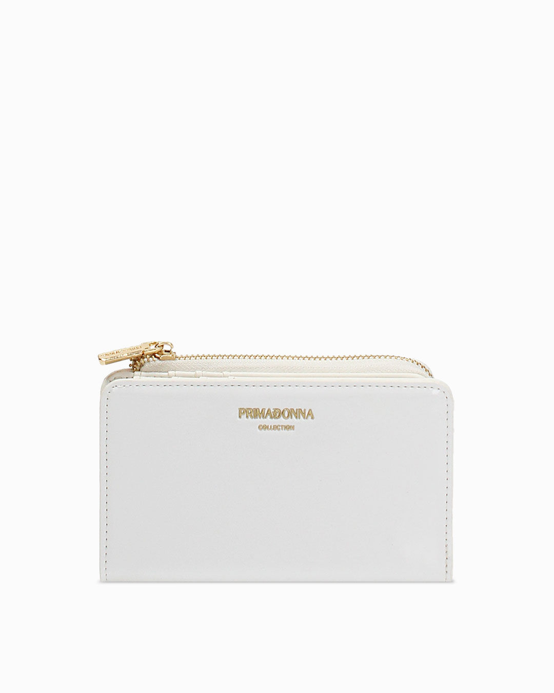 Portafoglio bianco con chiusura elegante