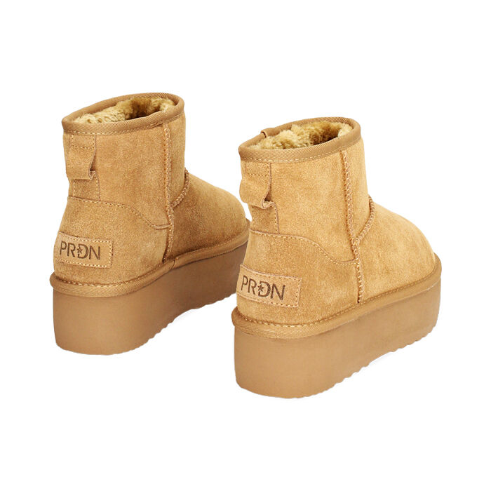 Stivale con pelliccia interna cammello I Primadonna Collection