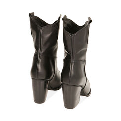 ZAPATOS BOTAS CAÑA CORTA PIEL NERO, Primadonna, 20L680120PENERO037, 003 preview