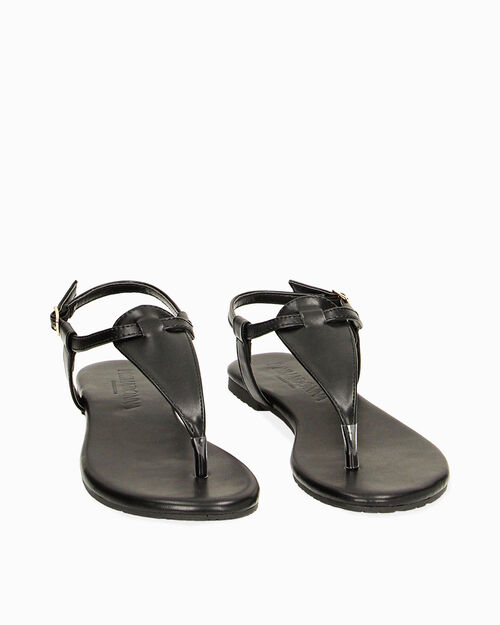 WOMEN SHOES FLAT SYNTHETIC NERO, BLACK