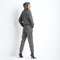 ABBIGLIAMENTO TUTA VELLUTO ZEBR, Vêtements, 22C910011VLZEBRM, 002a