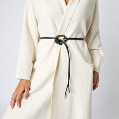 Ceinture noire et or de style contemporain, Primadonna, 26B401904EPNEORUNI, 002a