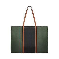 Borsa a spalla verde e nera, Primadonna, 265700556EPVERDUNI, 004 preview