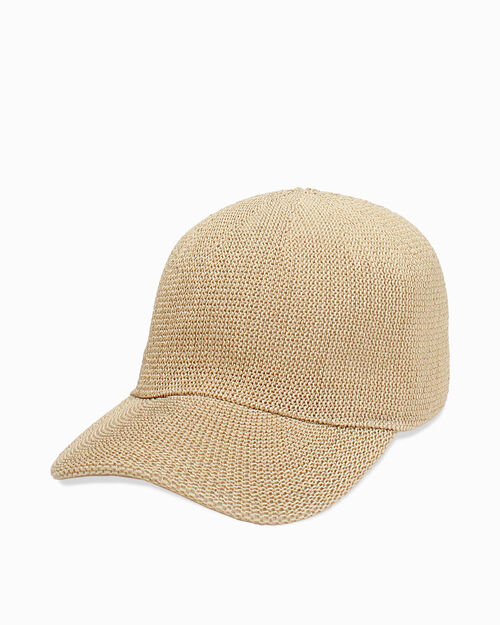 Cappello beige-oro con dettagli chic, MULTI COLOR