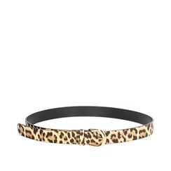 ACCESSORIES BELT SYNTHETIC LEOP, Primadonna, 25B413710EPLEOPUNI, 001a