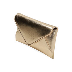 Borsa a tracolla oro laminato, Primadonna, 215124695LMOROGUNI, 002 preview