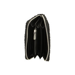Portafogli con paillettes nere, Primadonna, 225122516PLNEROUNI, 004 preview