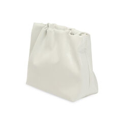Pochette bianca lucida con tracolla removibile, Primadonna, 261751040EUBIANUNI, 004 preview