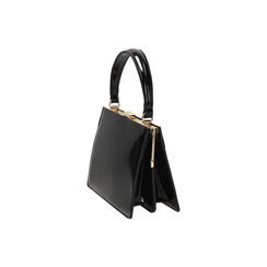 Mini bag donna nera in vernice, Primadonna, 255126041VENEROUNI, 003 preview