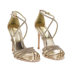 Sandale à talon femme dorée incontournable, Primadonna, 252140317LPOROG035, 003 preview