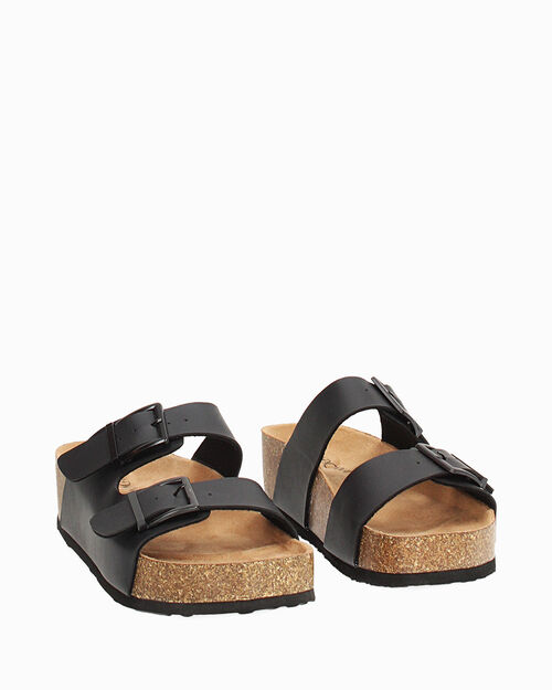 ZAPATOS CUNA SINTETICO NERO, BLACK