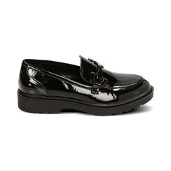 Mocassini neri in naplak, Primadonna, 224902021NPNERO035, 001 preview