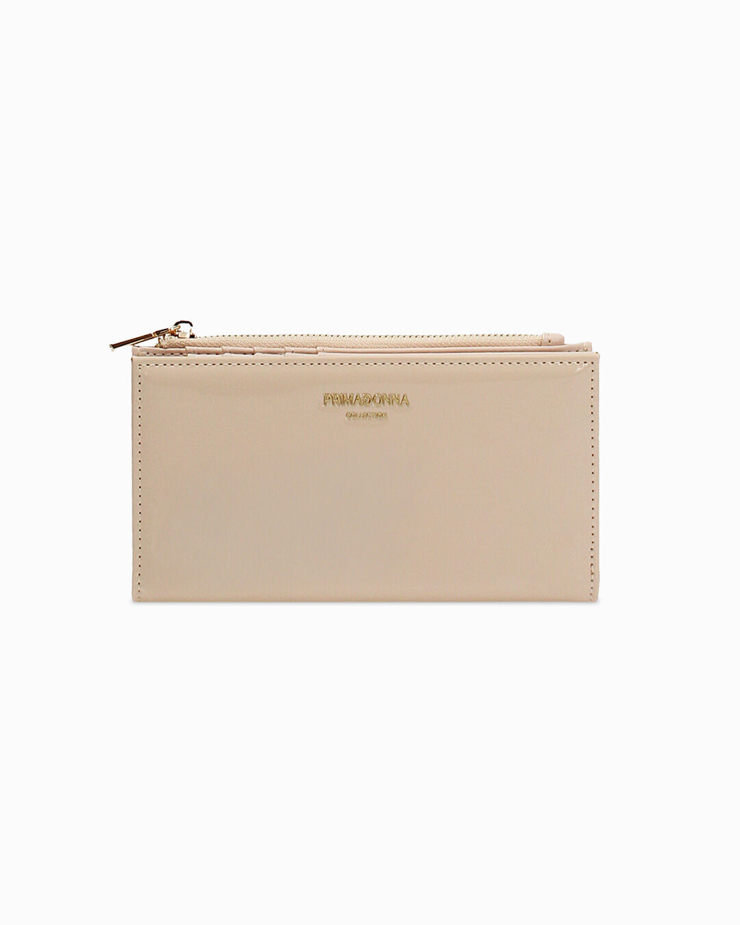 Portafoglio beige con dettagli eleganti