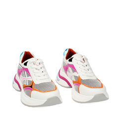 Sneakers bianche, Primadonna, 232821818EPBIAN035, 002a