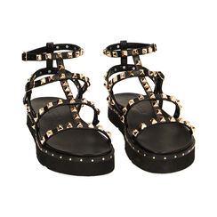 Sandali bassi donna neri, Primadonna, 254959301EPNERO035, 003 preview