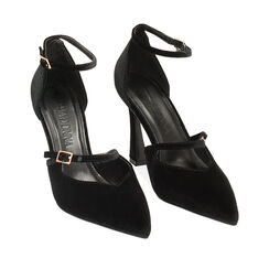 Open shank noires en velours, 242159745VLNERO037, 002a