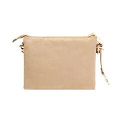 Pochette donna taupe in microfibra, Primadonna, 255701398MFTAUPUNI, 004 preview