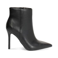 Tronchetto nero con tacco a spillo di 10,5 cm, Primadonna, 262130650EPNERO036, 001 preview