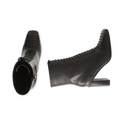 Ankle boots neri, tacco 8,5 cm , Special Price, 184848301EPNERO036, 003 preview