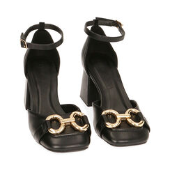 Escarpins noirs, talon 7 cm , Primadonna, 204995003EPNERO037, 002 preview