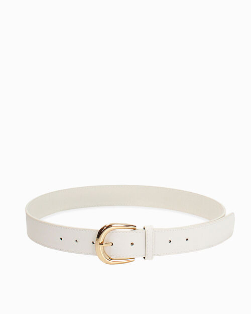 ACCESSOIRES TAILLE SYNTHETIQUE CUIR BIAN, WHITE