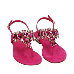 ZAPATOS FLAT MICROFIBRA FUCS, Primadonna, 214909941MFFUCS036, 002a