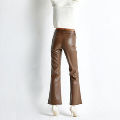 Pantaloni marroni a zampa, Primadonna, 22C923006EPMARRL, 002 preview