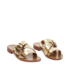 WOMEN SHOES FLAT COW LEATHER OROG, Primadonna, 23B814026VAOROG035, 002a