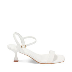 Sandalias de tacón blancas, Primadonna, 234922401EPBIAN040, 001a