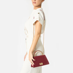 Mini bolsa de mujer cereza en charol, Primadonna, 255126021VECHERUNI, 003 preview