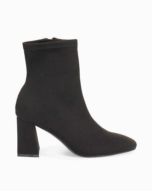 WOMEN SHOES DEMI-BOOT LYCRA NERO, BLACK