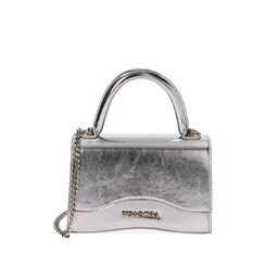 Minibag argento a mano, Primadonna, 215142621LMARGEUNI, 001a