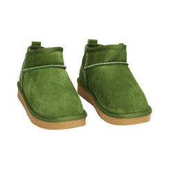 Stivaletti verdi in camoscio, Primadonna, 22N801200CMVERD035, 002 preview