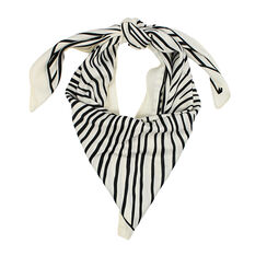Foulard da donna bianco-nero, Primadonna, 25B462302TSBINEUNI, 002a