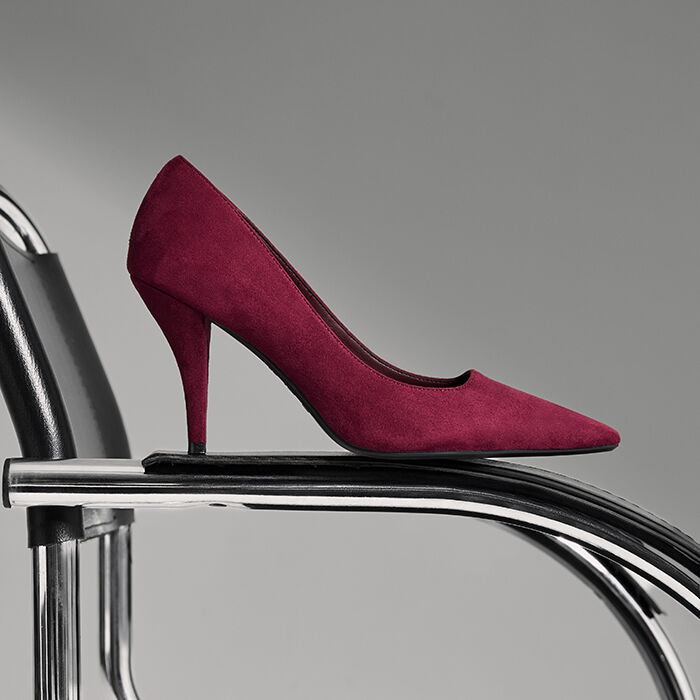 Décolleté bordeaux in microfibra da donna - Primadonna Collection