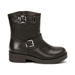 Biker neri, tacco 4,2 cm, Primadonna, 220690924EPNERO035, 001 preview
