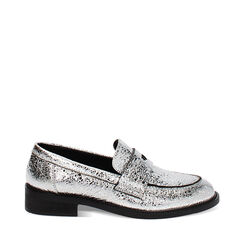 Mocassin argent chic, 243066606LCARGE035, 001a
