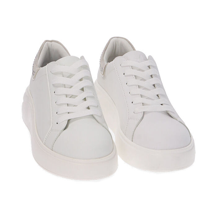 Sneakers donna bianche strass Primadonna Collection