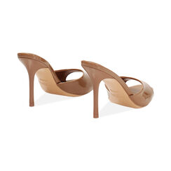 Mules open toe fango tacco 9,5 cm, Primadonna, 272159701VEFANG035, 004 preview