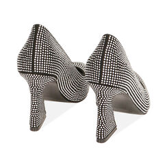 Escarpins noirs &agrave; strass, talon 9 cm , Primadonna, 202139303MPNERO036, 003 preview