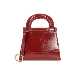 Mini-bag bordeaux in naplak, Primadonna, 225125026NPBORDUNI, 001 preview