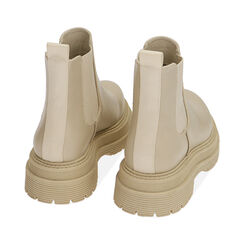 Chelsea boots panna, tacco 5 cm , Primadonna, 200611251EPPANN035, 003 preview