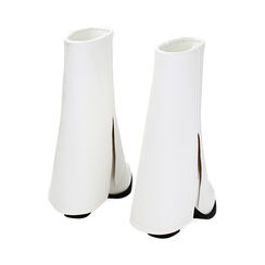 Tronchetti bianchi, tacco 9,5 cm, Primadonna, 233086307EPBIAN038, 003 preview