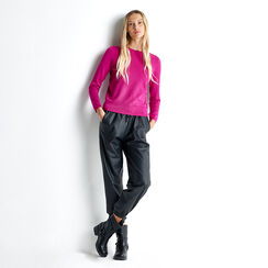 Maglia girocollo fucsia, Primadonna, 22U423641TSFUCSL, 004 preview