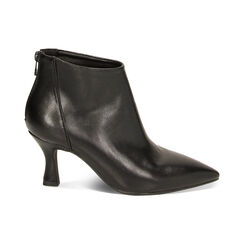 Tronchetti donna neri, tacco 7 cm, Primadonna, 253037036EPNERO036, 001 preview