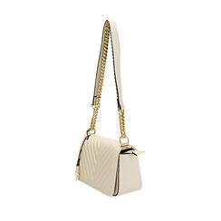 Borsa a tracolla panna con dettagli sofisticati, Primadonna, 265700970EPPANNUNI, 002a