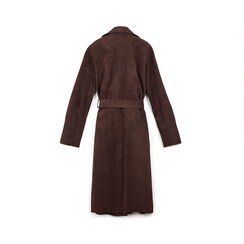 Trench en microfibre brun foncé avec détails élégants, Primadonna, 26C925089MFMOROL, 003 preview