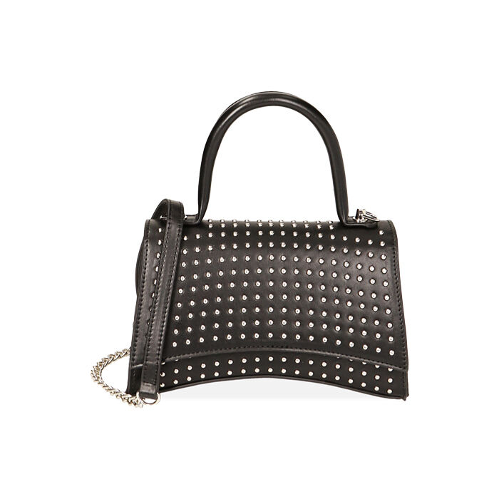 BORSA MINI BAG SINTETICO NERO, Primadonna, 225125151EPNEROUNI