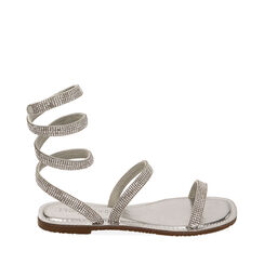 WOMEN SHOES FLAT LAMINATED ARGE, Primadonna, 214986601LMARGE039, 001a