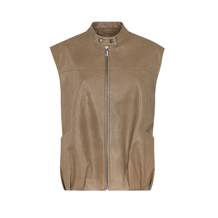 Gilet camel con stile sofisticato, Primadonna, 276551026EPCAMES